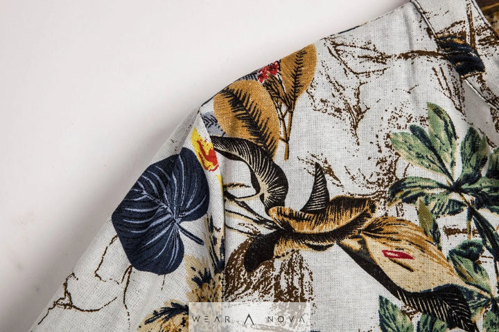 Slim shirt men contrast color printing shirt men  T-shirts Summer 