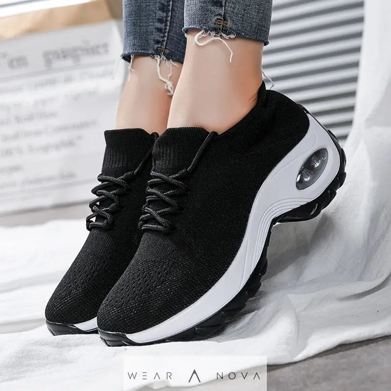 Sports Women Flying Knit Socks Shaking Shoes  scarpe 