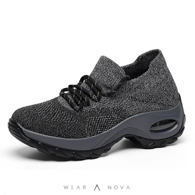 Sports Women Flying Knit Socks Shaking Shoes  scarpe 