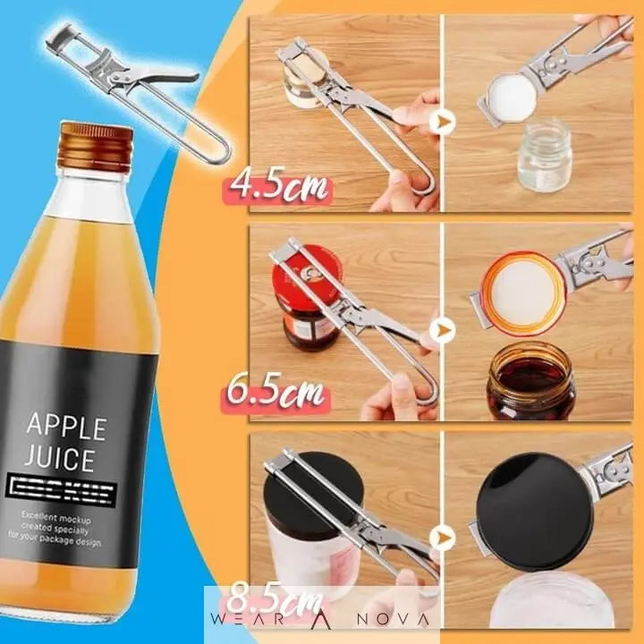 Master Opener Multifunctional Adjustable Stainless Steel Bottle Can Opener - WearaNova