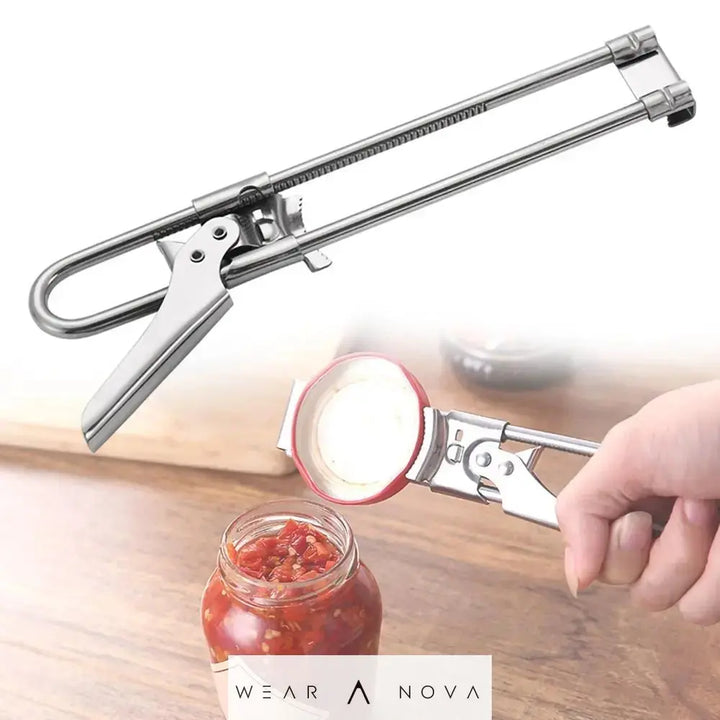 Master Opener Multifunctional Adjustable Stainless Steel Bottle Can Opener - WearaNova
