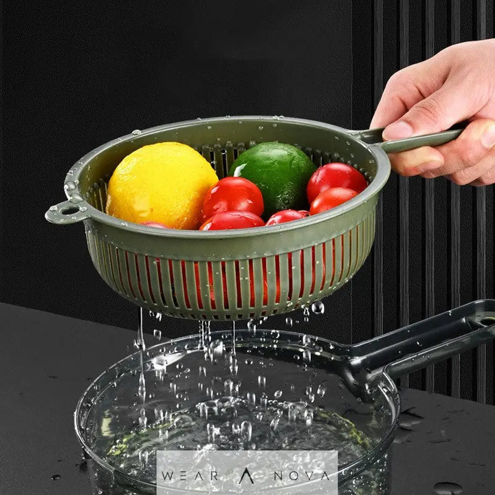 Household Vegetable Slicer Fashion Simple Multifunctional Vegetable Cutter Kitchen Tools - WearaNova