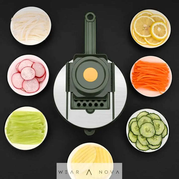 Household Vegetable Slicer Fashion Simple Multifunctional Vegetable Cutter Kitchen Tools - WearaNova