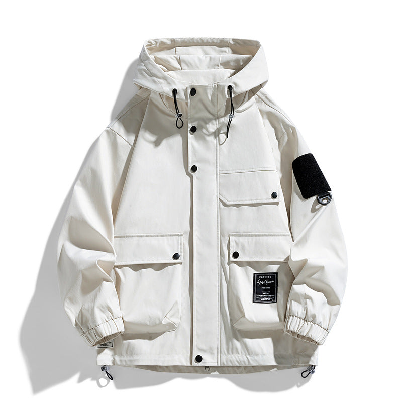 Straight Hem Design For Spring And Autumn Jackets  jacket man NewEraWear