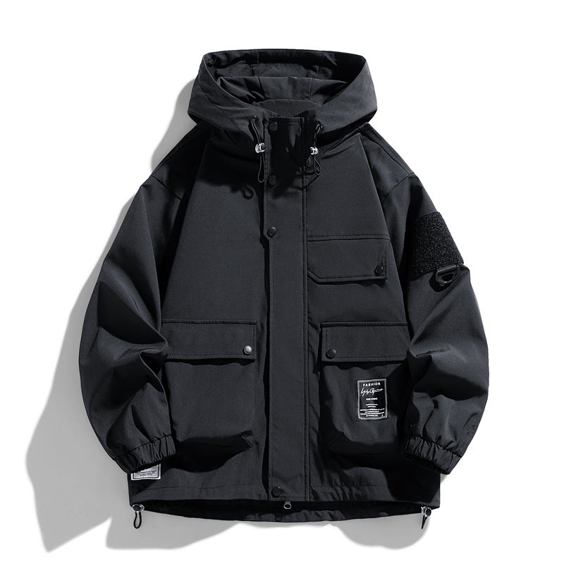 Straight Hem Design For Spring And Autumn Jackets  jacket man NewEraWear