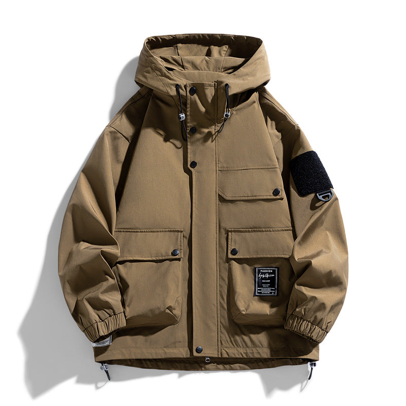 Straight Hem Design For Spring And Autumn Jackets  jacket man NewEraWear