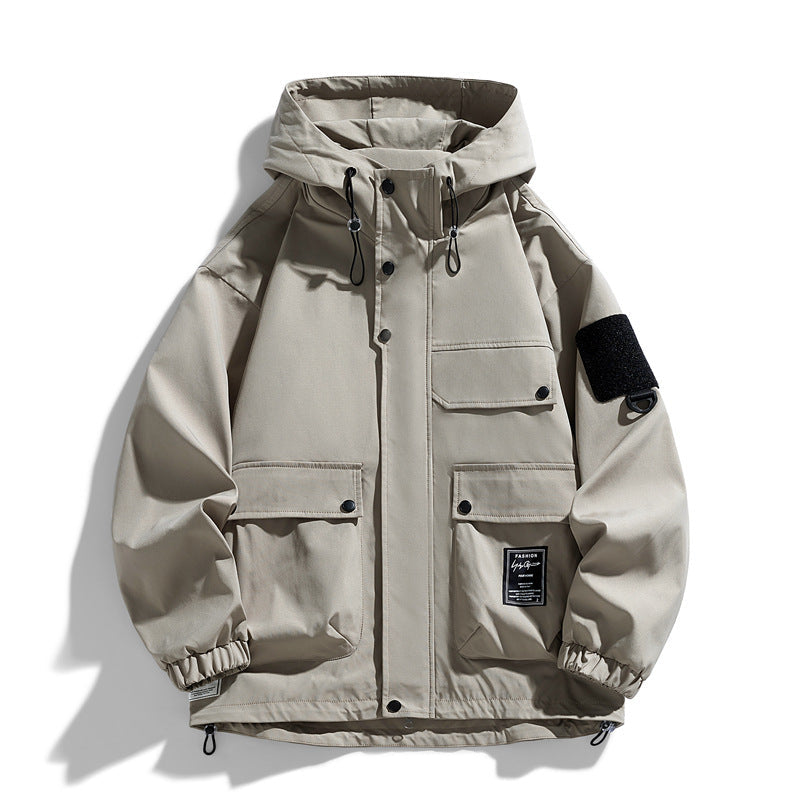 Straight Hem Design For Spring And Autumn Jackets  jacket man NewEraWear