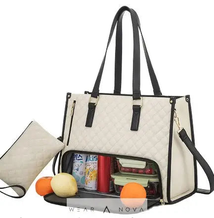 Stylish Women's Insulated Lunch Bag - Exclusive & Practical for Work  borsa 