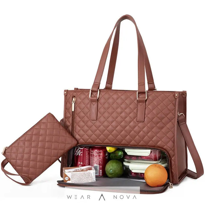 Stylish Women's Insulated Lunch Bag - Exclusive & Practical for Work  borsa 