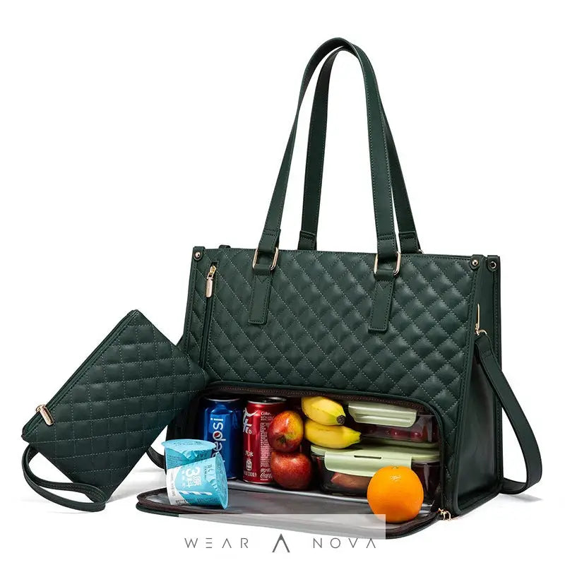 Stylish Women's Insulated Lunch Bag - Exclusive & Practical for Work  borsa 