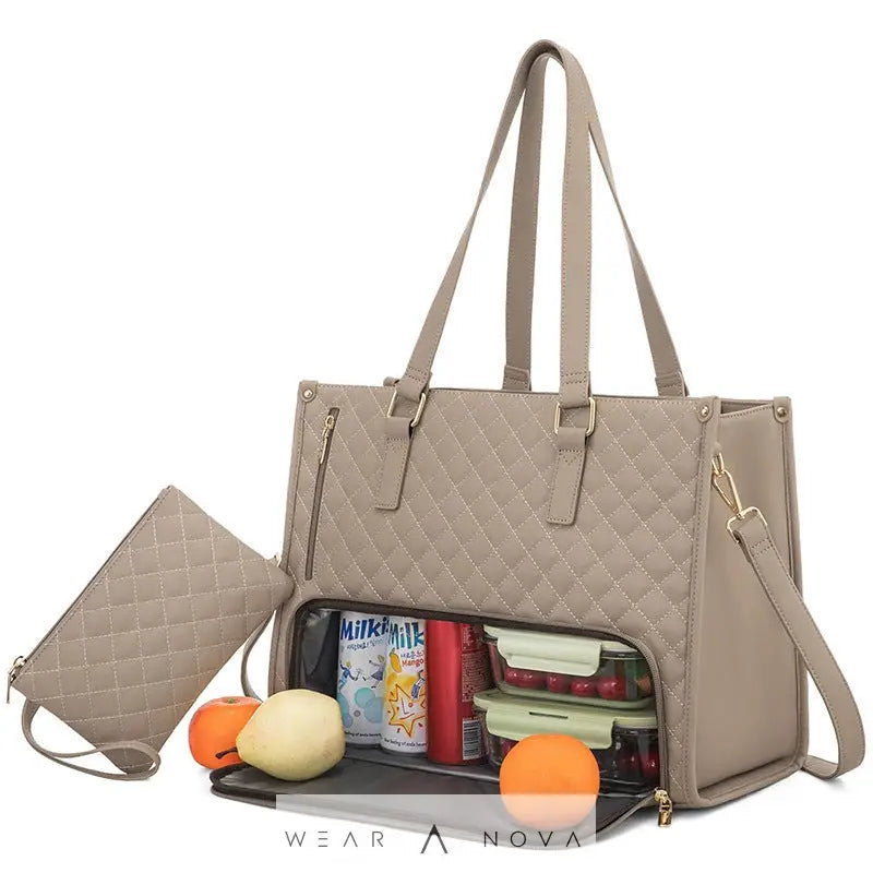 Stylish Women's Insulated Lunch Bag - Exclusive & Practical for Work  borsa 