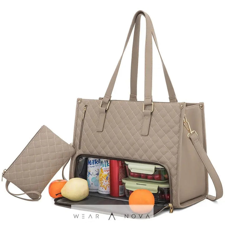 Stylish Women's Insulated Lunch Bag - Exclusive & Practical for Work  borsa 