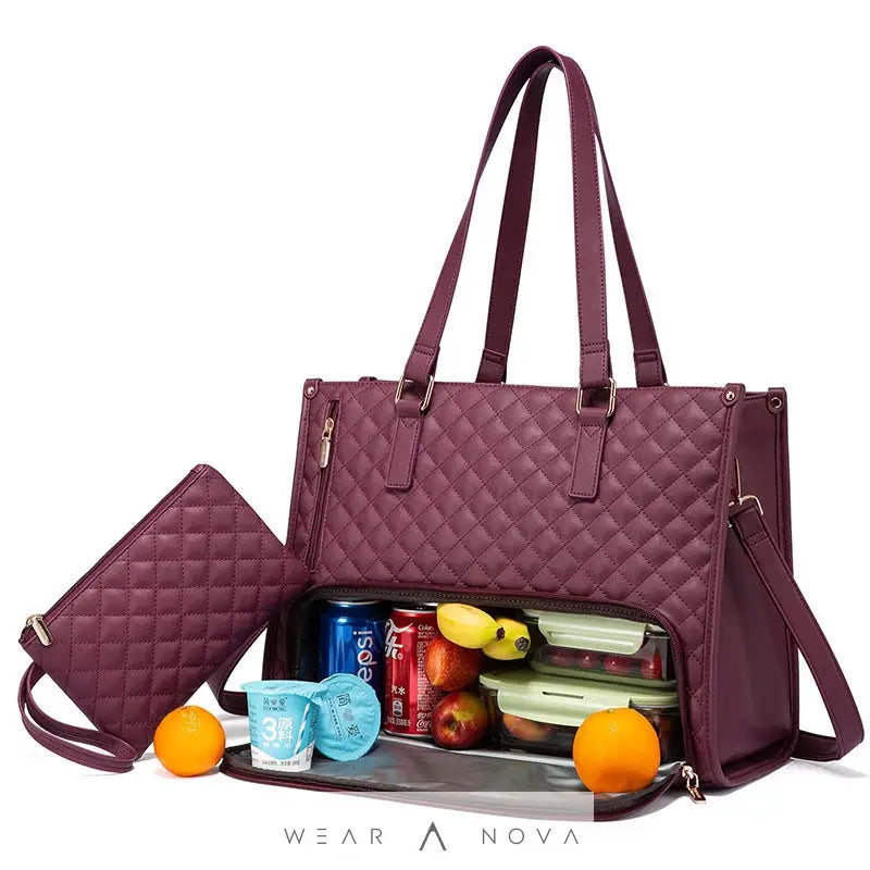 Stylish Women's Insulated Lunch Bag - Exclusive & Practical for Work  borsa 