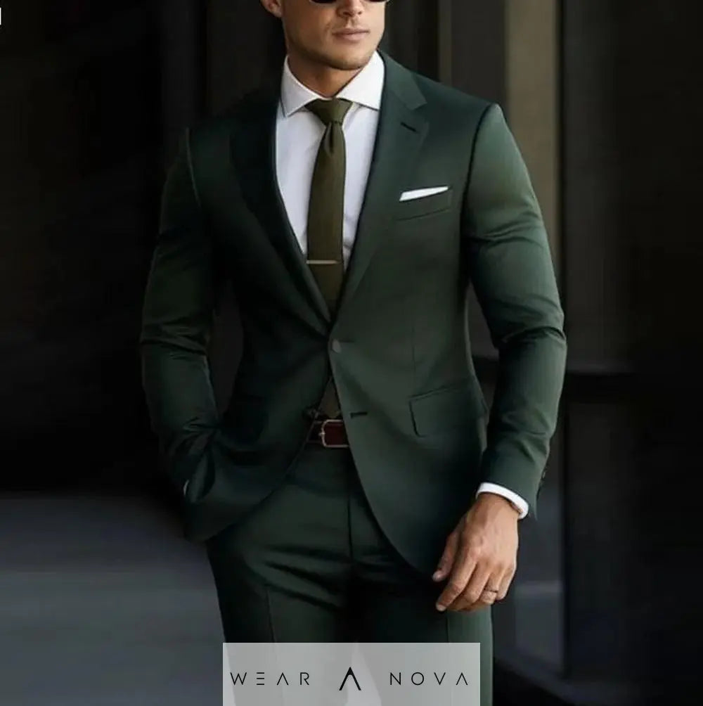 Suit Banquet Wedding Groomsman Suit Suit Two-piece Suit  Suit Man Elegant for party and weeding 