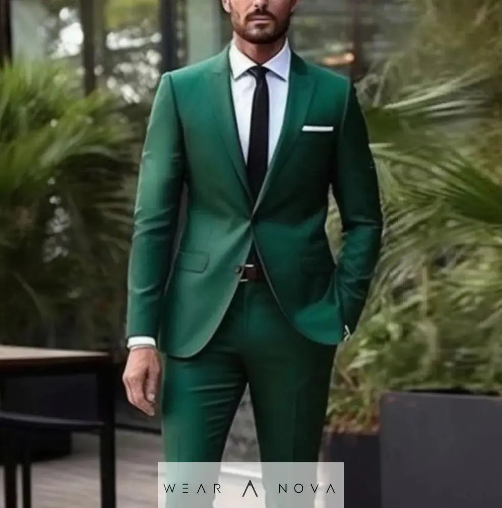 Suit Banquet Wedding Groomsman Suit Suit Two-piece Suit  Suit Man Elegant for party and weeding 