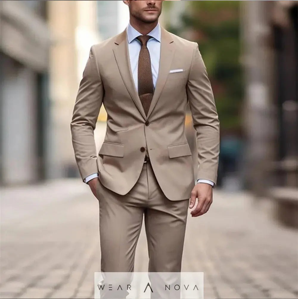 Suit Banquet Wedding Groomsman Suit Suit Two-piece Suit  Suit Man Elegant for party and weeding 