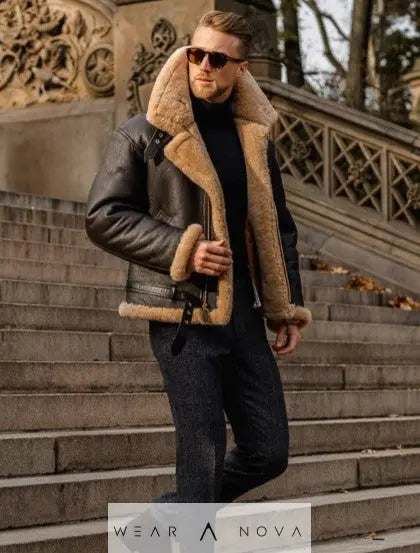 Thick-fabric faux fur coat with added padding  Fashion NewEraWear