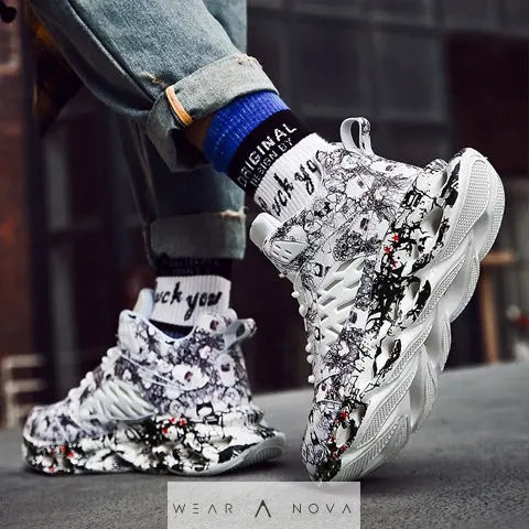 Trendy Camouflage Sports And Leisure Blade Old Shoes - WearaNova