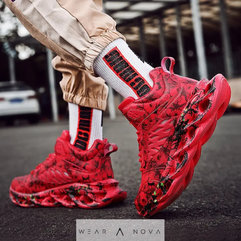 Trendy Camouflage Sports And Leisure Blade Old Shoes - WearaNova