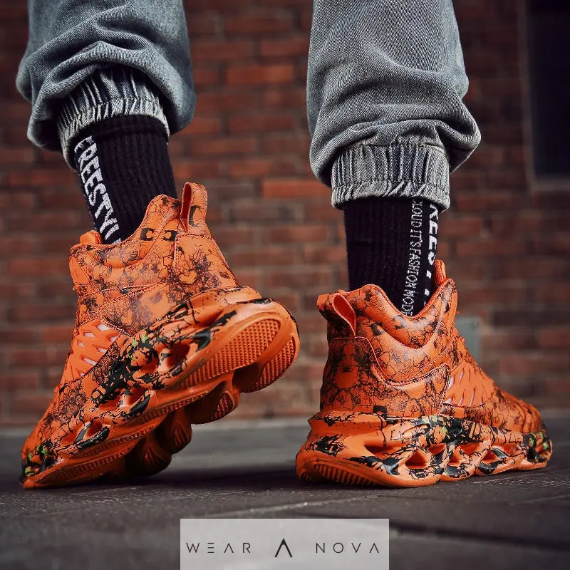 Trendy Camouflage Sports And Leisure Blade Old Shoes - WearaNova