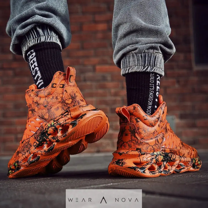 Trendy Camouflage Sports And Leisure Blade Old Shoes - WearaNova