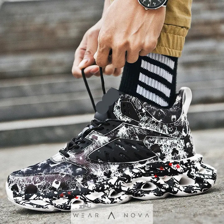 Trendy Camouflage Sports And Leisure Blade Old Shoes - WearaNova