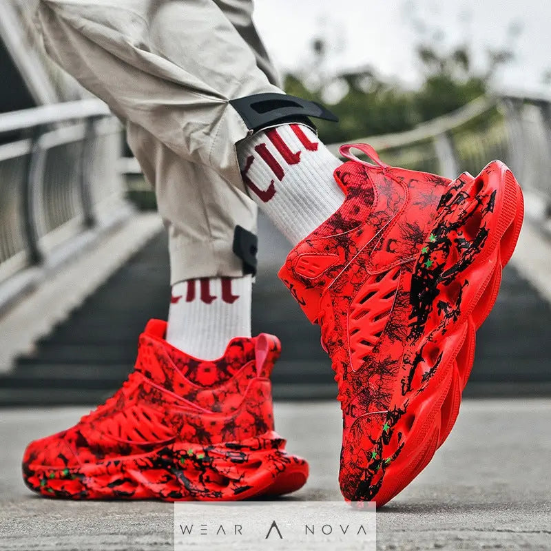 Trendy Camouflage Sports And Leisure Blade Old Shoes - WearaNova