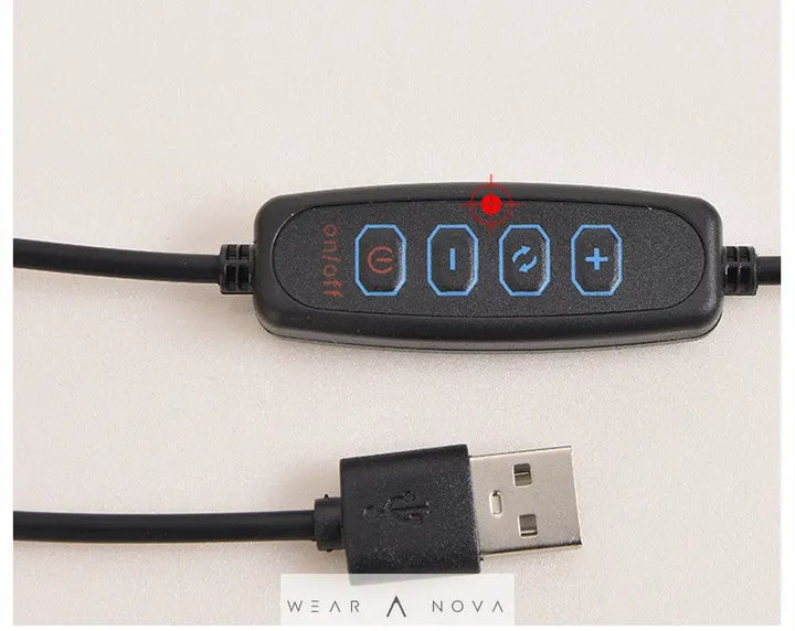 Usb Plug-In Lamp Oval Acrylic Lamp Touch Control Dimmable Modern Simple Creative Night Lamp Bedside Reading Lamp Desk Table Led - WearaNova