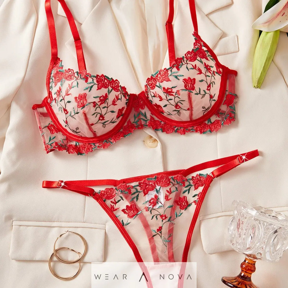 Ultra-thin adult lingerie bras and underpants  intimo 