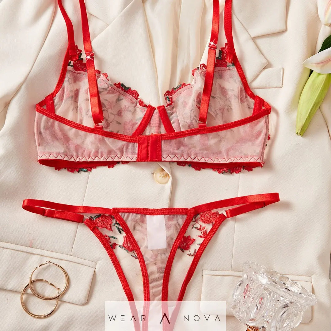 Ultra-thin adult lingerie bras and underpants  intimo 
