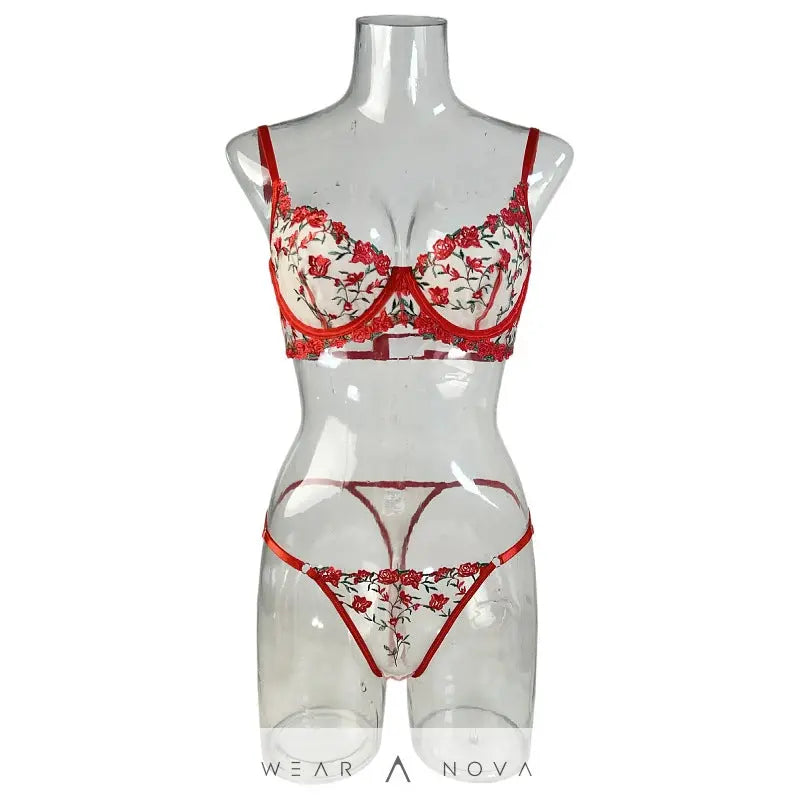 Ultra-thin adult lingerie bras and underpants  intimo 