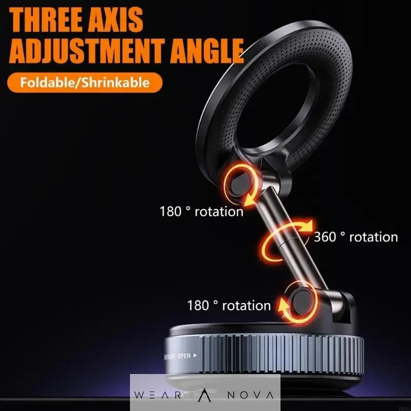 Vacuum  Phone Holder Magnetic - WearaNova