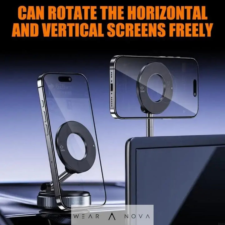 Vacuum  Phone Holder Magnetic - WearaNova
