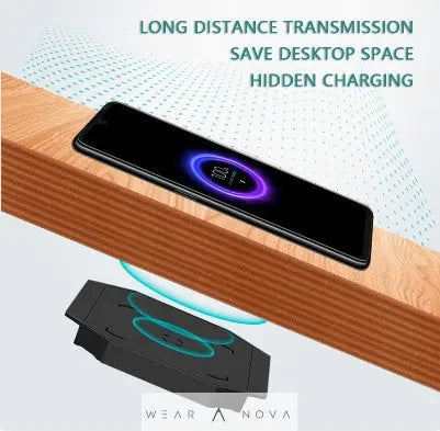 Wireless Fast Charging Long-distance Desktop Hidden - WearaNova