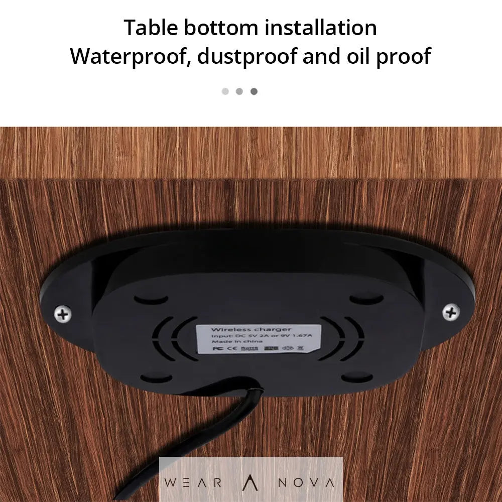 Wireless Fast Charging Long-distance Desktop Hidden - WearaNova