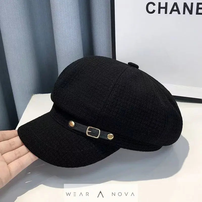 Women's Octagonal Beret Hat  beret women NewEraWear