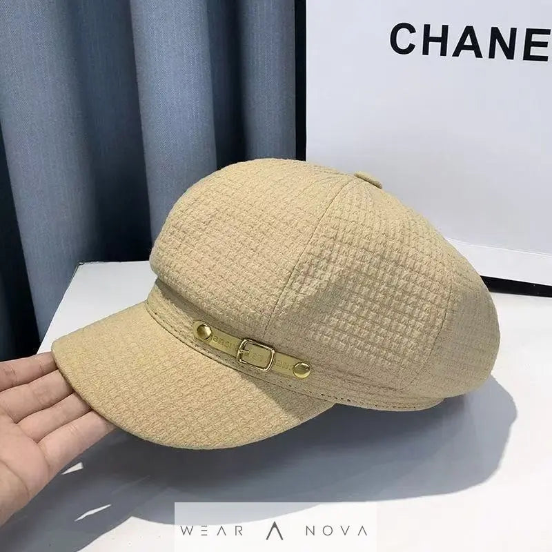 Women's Octagonal Beret Hat  beret women NewEraWear