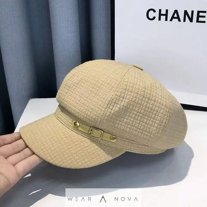 Women's Octagonal Beret Hat  beret women NewEraWear