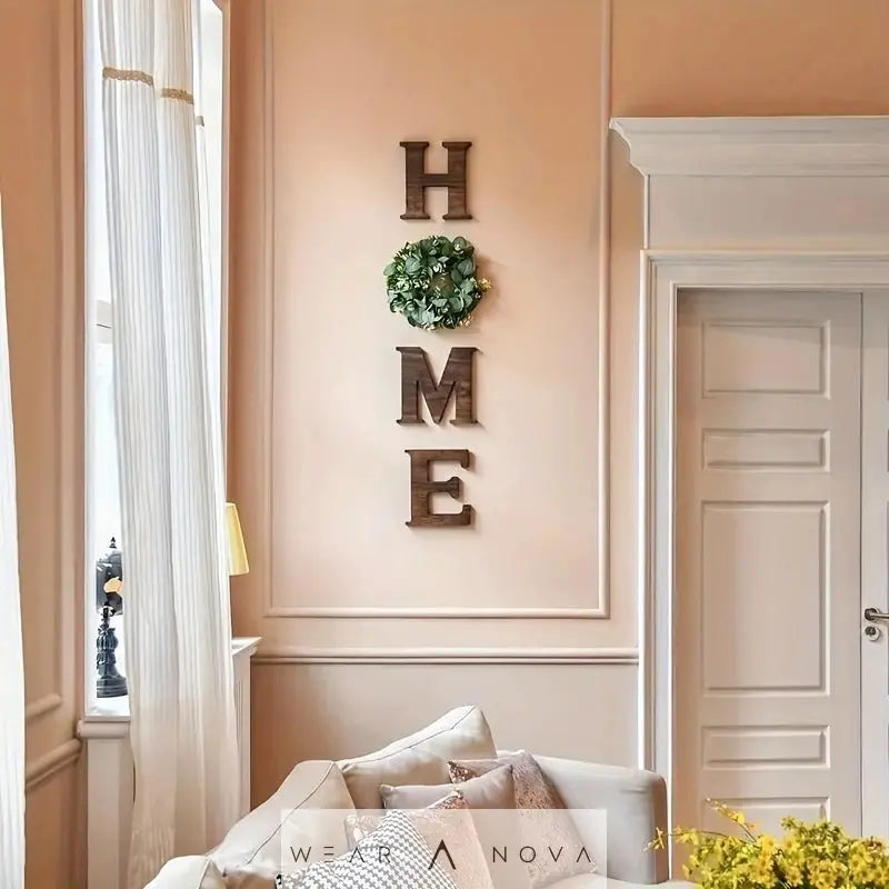Wooden Wall Hanging Letter Garland for Home Door Decor  home decoration NewEraWear