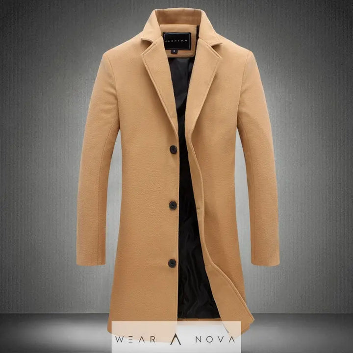 Woolen Plus Size Casual Style Coat  jacket man NewEraWear