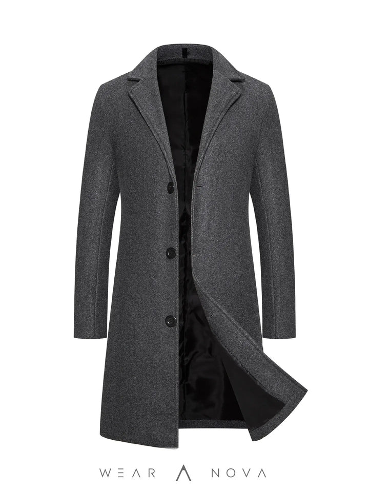 Woolen Plus Size Casual Style Coat  jacket man NewEraWear