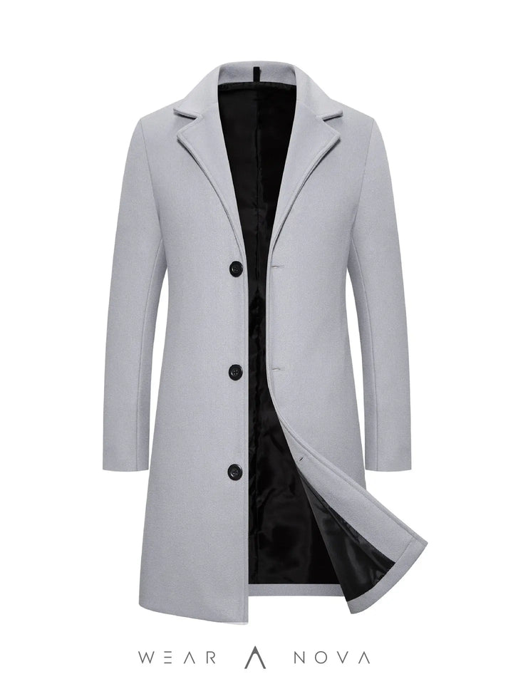 Woolen Plus Size Casual Style Coat  jacket man NewEraWear