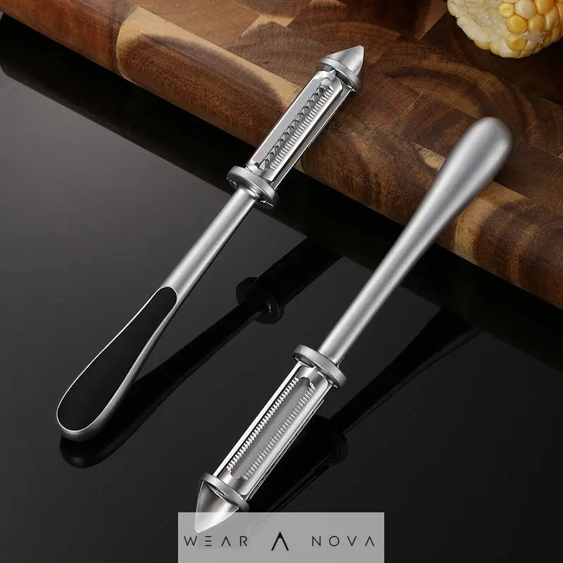 Zinc Alloy  Knife Double-sided Peeling Knife - WearaNova