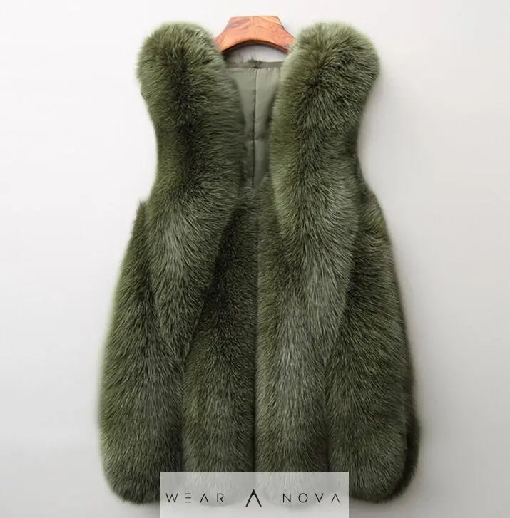 faux fur vest  Fashion NewEraWear