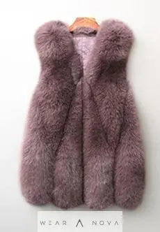 faux fur vest  Fashion NewEraWear
