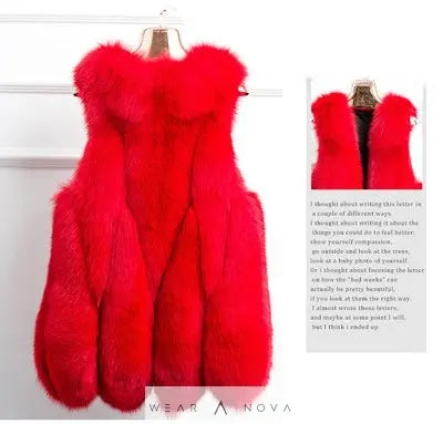 faux fur vest  Fashion NewEraWear