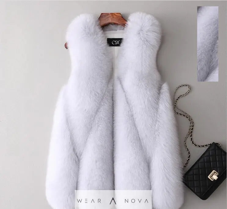 faux fur vest  Fashion NewEraWear